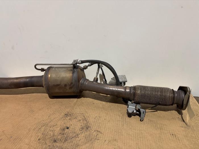 Echappement silencieux central Mercedes A-Klasse