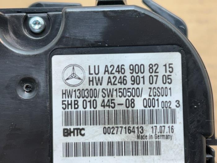 Panel sterowania nagrzewnicy Mercedes GLA