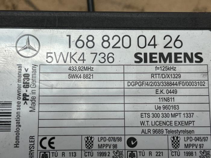 Commutateur combi colonne de direction Mercedes A-Klasse