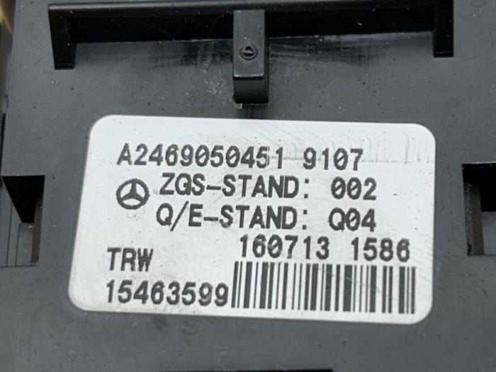 Mecanismo de freno de mano Mercedes A-Klasse