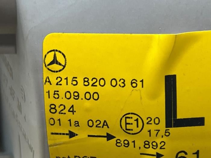 Koplamp links Mercedes CL