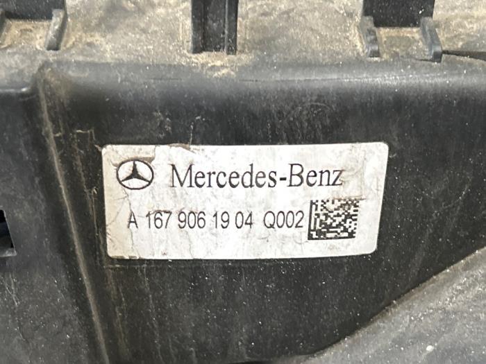 Engine cooling fan Mercedes GLE