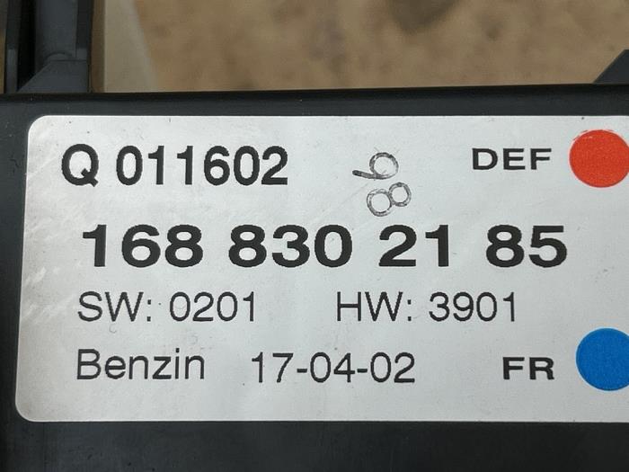 Kachel Bedieningspaneel Mercedes A-Klasse