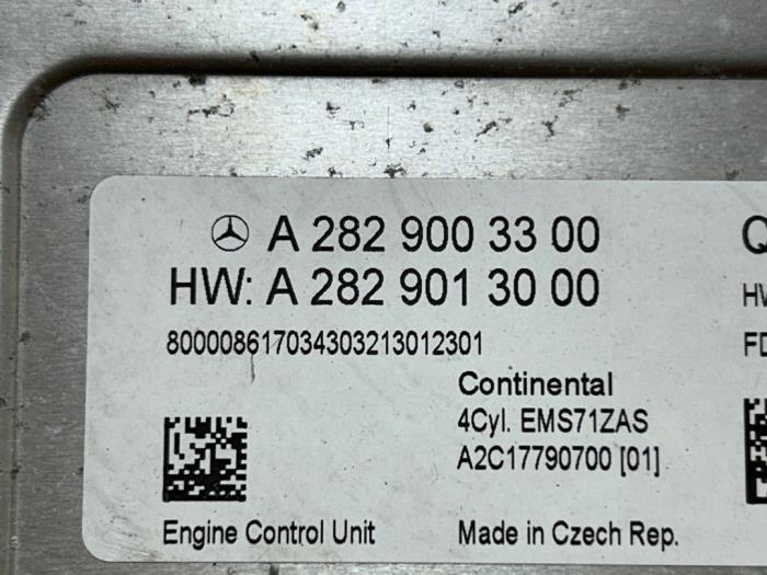 Ignition lock + computer Mercedes A-Klasse