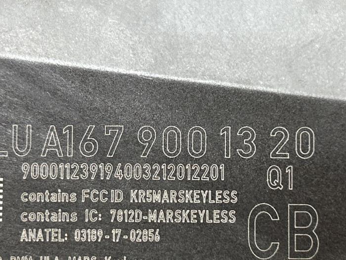 Módulo sin llaves de vehículo Mercedes A-Klasse