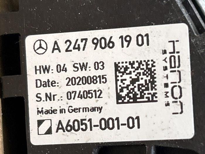 Opornik nagrzewnicy Mercedes B-Klasse