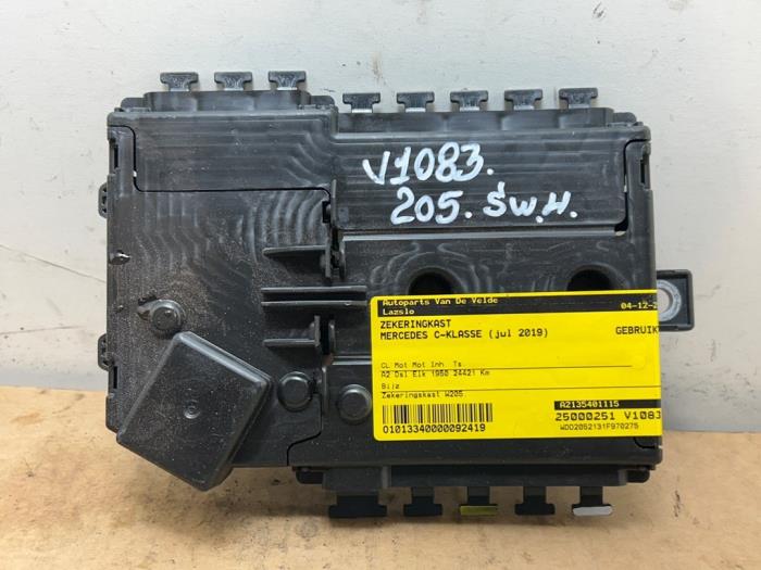 Caja de fusibles Mercedes C-Klasse