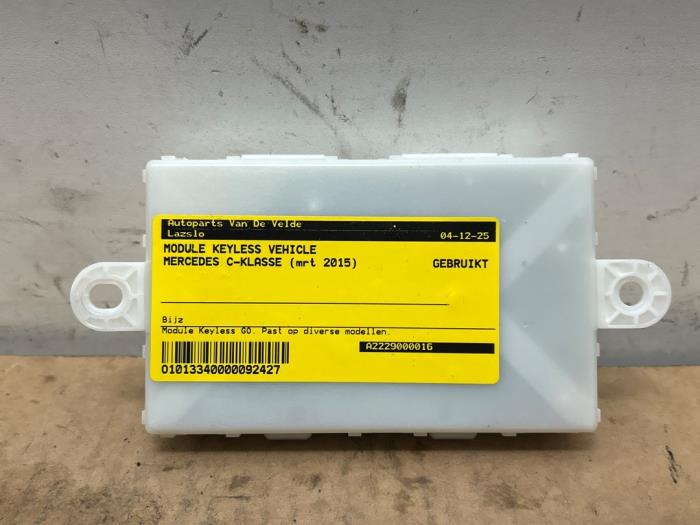 Module keyless vehicle Mercedes C-Klasse