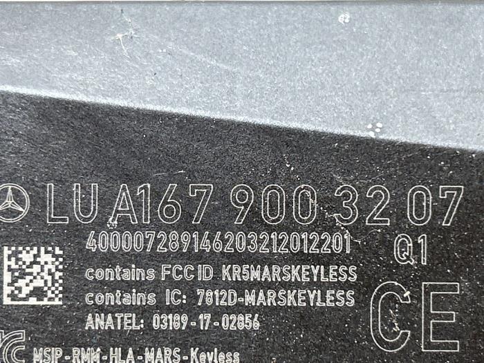 Módulo sin llaves de vehículo Mercedes A-Klasse