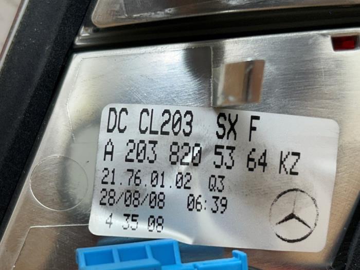 Taillight, right Mercedes C-Klasse