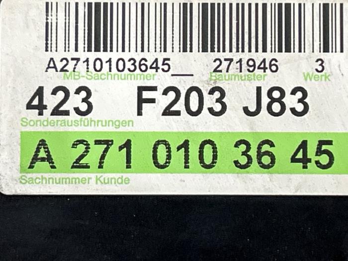 Ignition lock + computer Mercedes C-Klasse