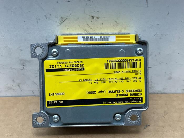 Modul poduszki powietrznej Mercedes C-Klasse