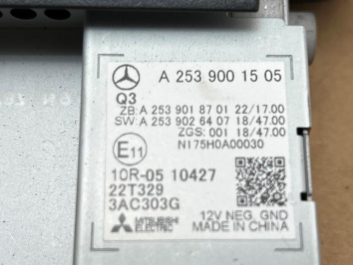 Navigation display Mercedes Citan