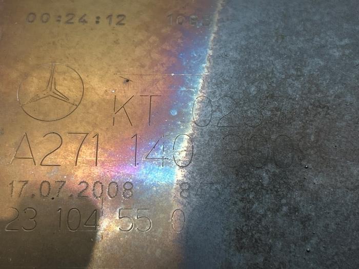 Catalytic converter Mercedes C-Klasse