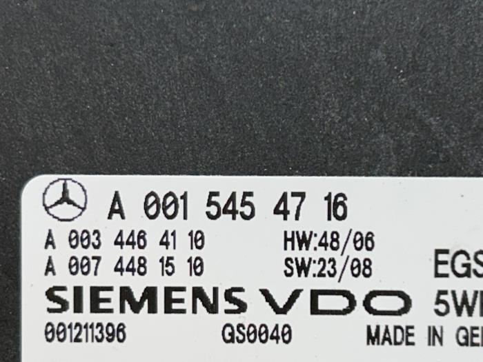 Ordinateur réservoir automatique Mercedes C-Klasse