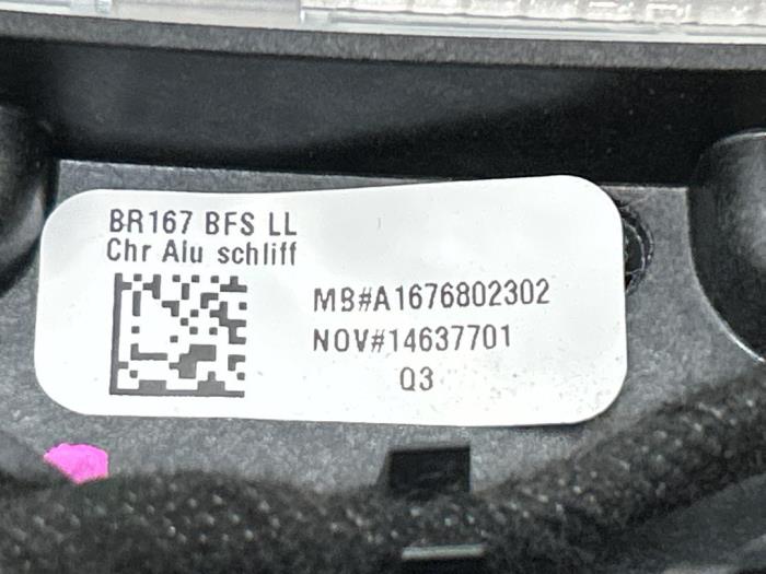 Dashboard decoration strip Mercedes GLE