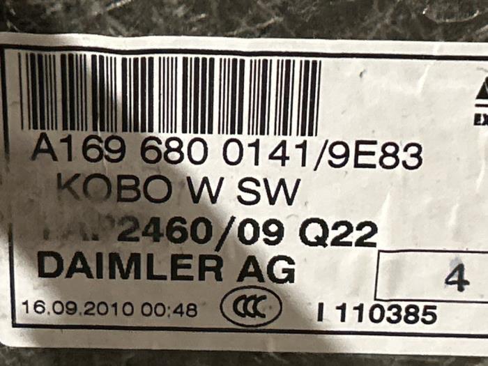Kofferraum Matte Mercedes A-Klasse