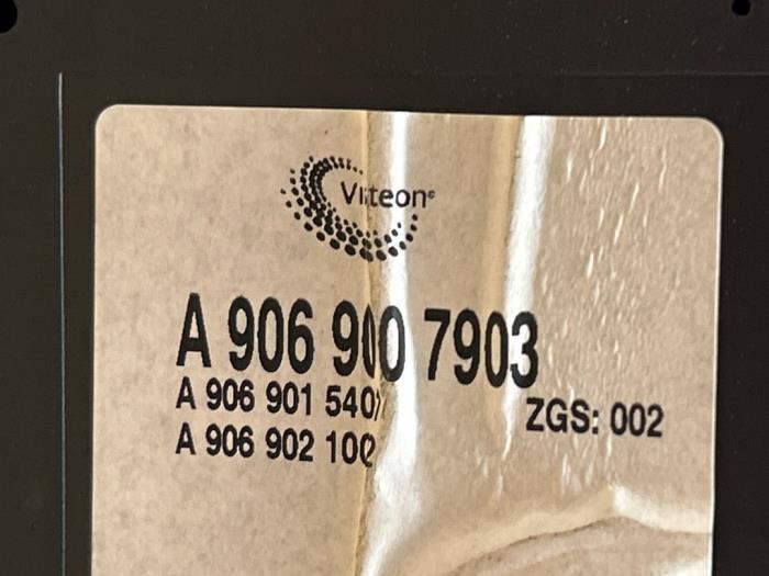 Odometer KM Mercedes Sprinter