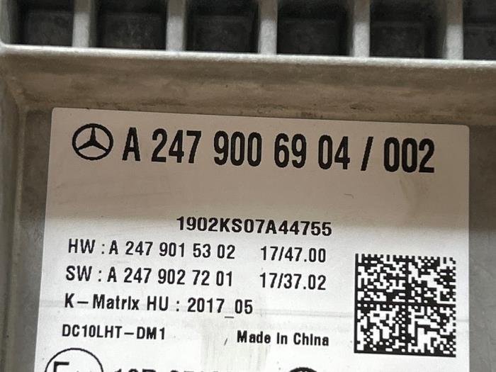 Navigation Display Mercedes A-Klasse