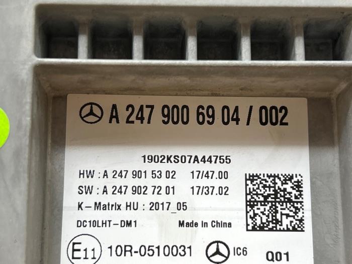 Navigation Display Mercedes A-Klasse