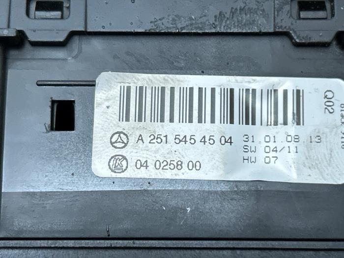 Interruptor de luz Mercedes R-Klasse