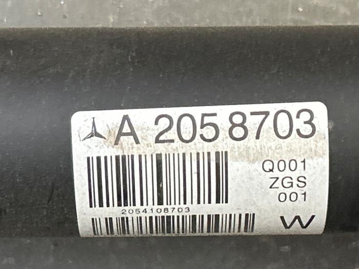 Tussenas Mercedes C-Klasse