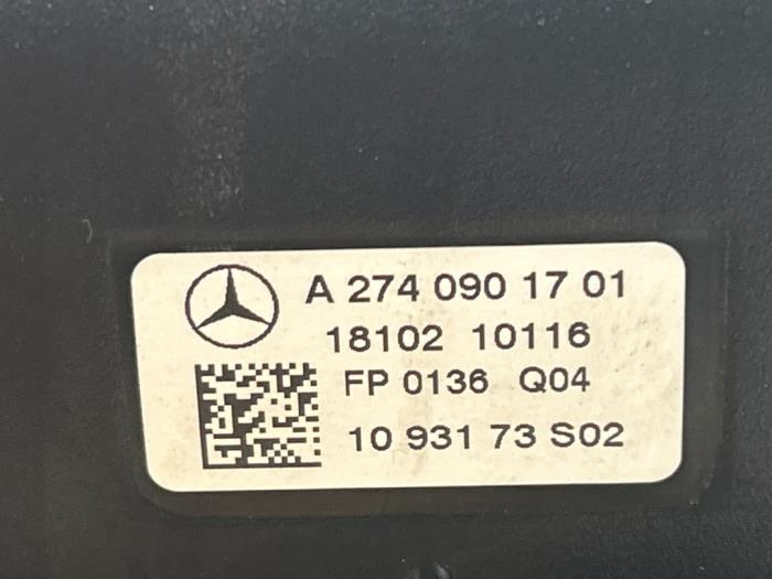 Boîtier filtre à air Mercedes C-Klasse