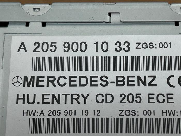 Radio Mercedes C-Klasse