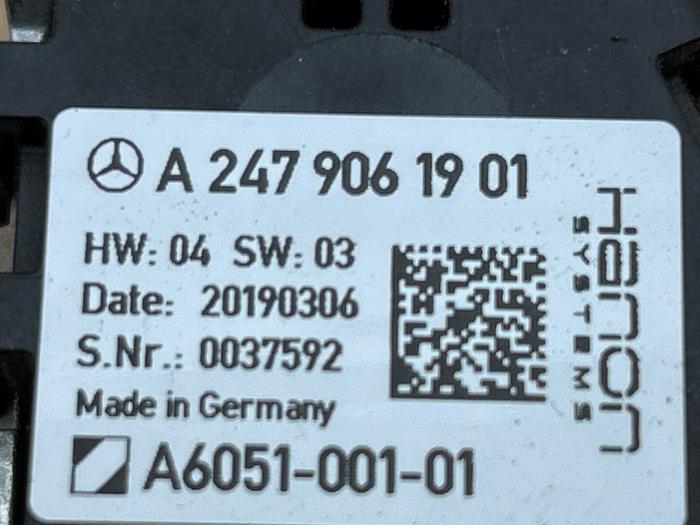 Opornik nagrzewnicy Mercedes A-Klasse