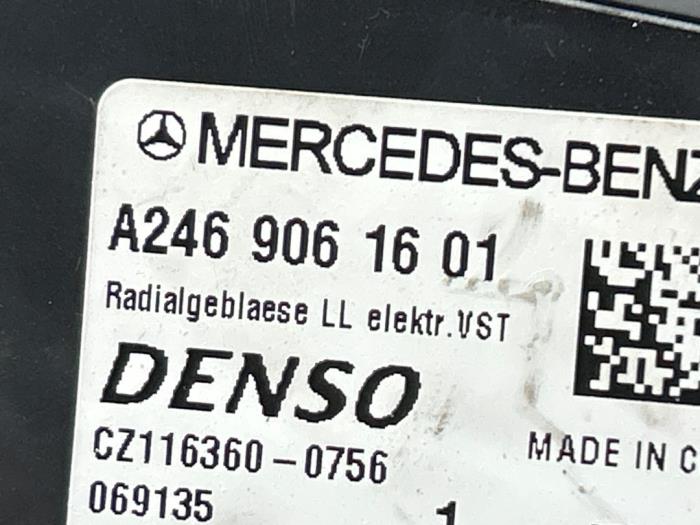 Moteur de ventilation chauffage Mercedes CLA