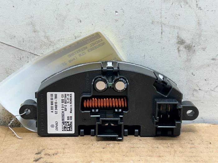 Resistencia de calefactor Mercedes CLA