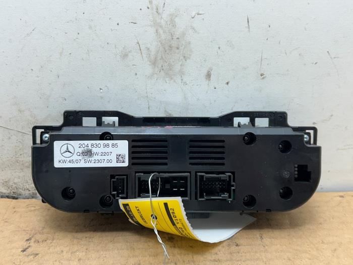 Kachel Bedieningspaneel Mercedes C-Klasse