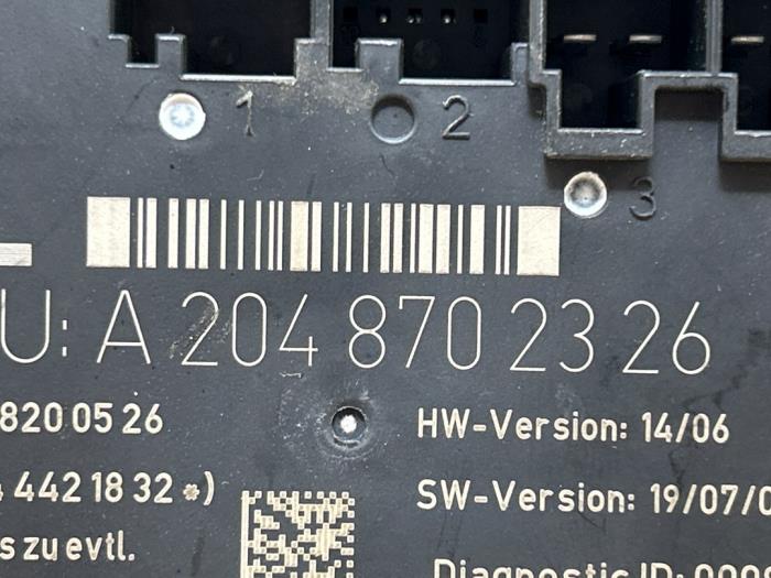 Central door locking module Mercedes C-Klasse