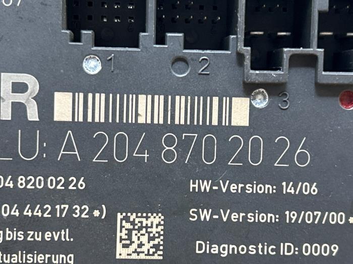 Módulo de cierre centralizado Mercedes C-Klasse