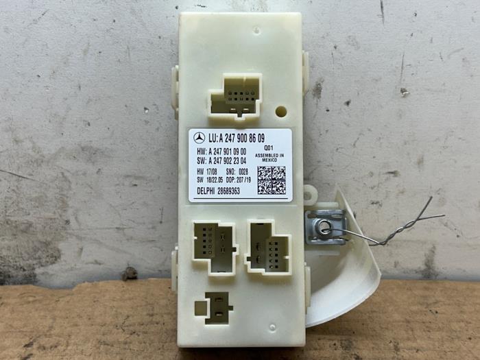 Modul silnika tylnej klapy Mercedes B-Klasse