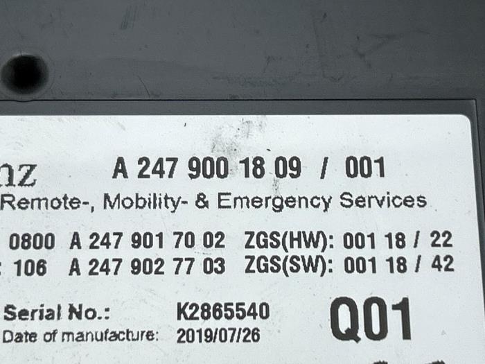 Phone module Mercedes B-Klasse