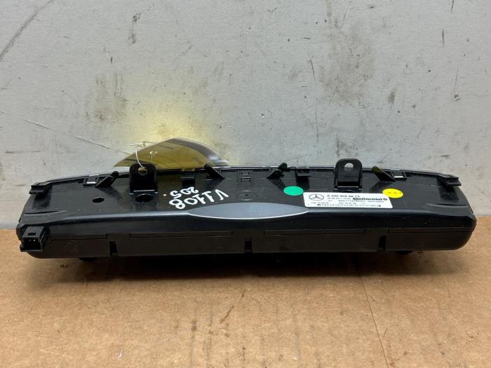 Heater control panel Mercedes C-Klasse