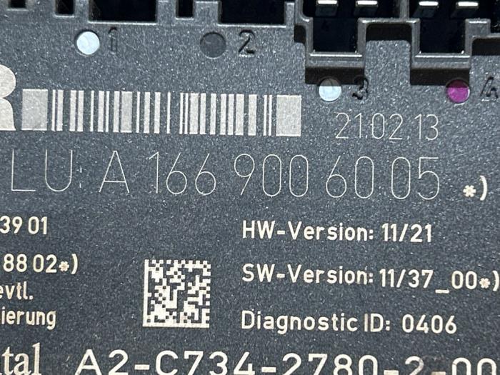Centrale Deurvergrendelings Module Mercedes B-Klasse