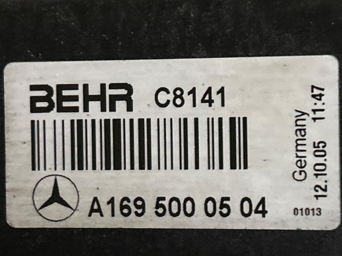 Radiador Mercedes B-Klasse