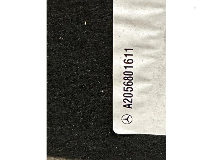 Alfombrilla de maletero Mercedes C-Klasse