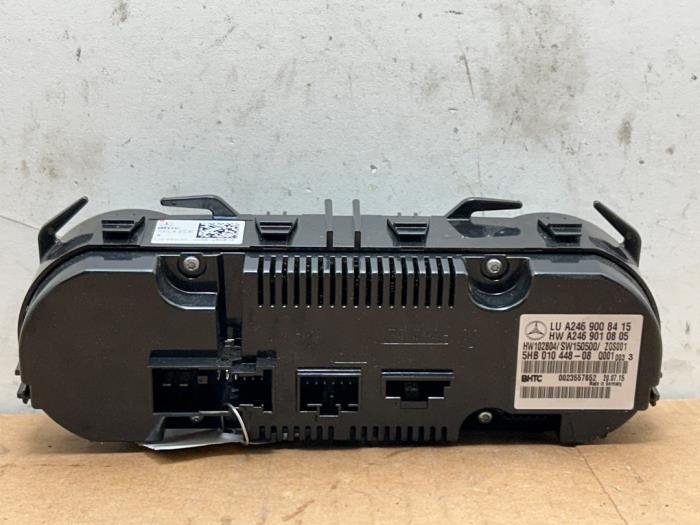 Panel de control de calefacción Mercedes CLA
