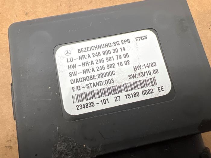 Modul hamulca postojowego Mercedes CLA