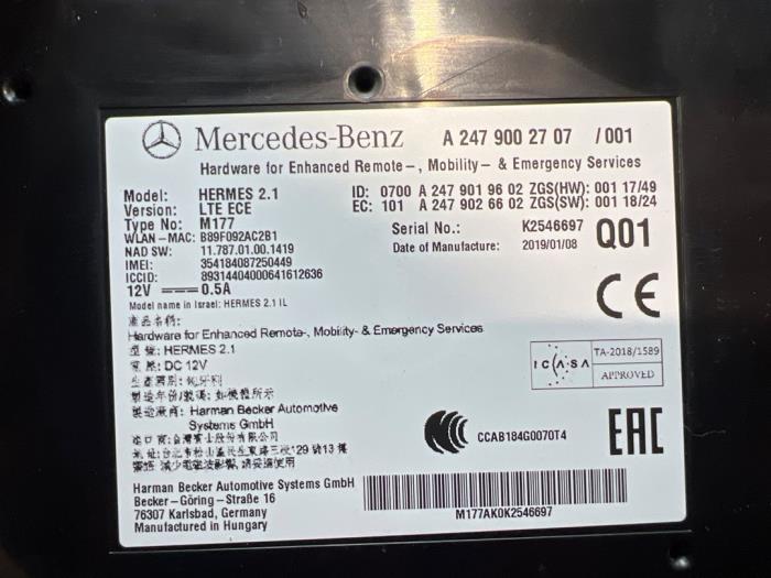 Telefon Modul Mercedes A-Klasse