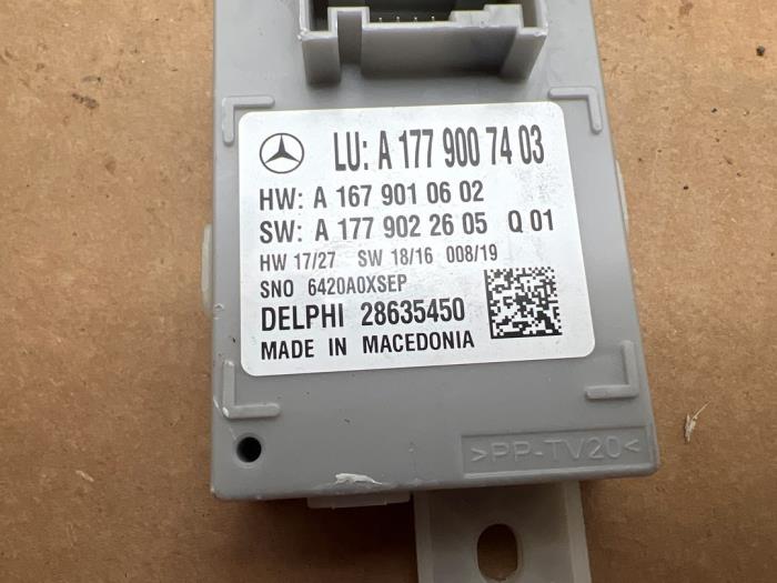 Sterownik oswietlenia Mercedes A-Klasse