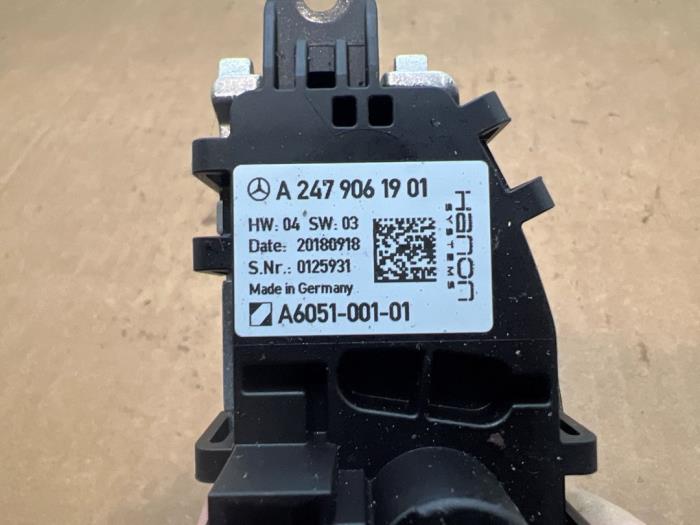 Opornik nagrzewnicy Mercedes A-Klasse