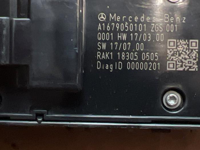 Commutateur combi vitres Mercedes A-Klasse