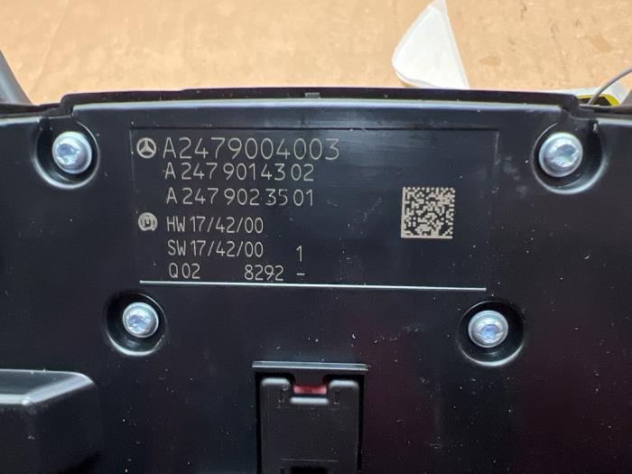 On-board computer controller Mercedes A-Klasse