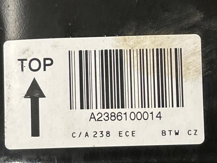 Chassisstreifen hinten Mercedes E-Klasse