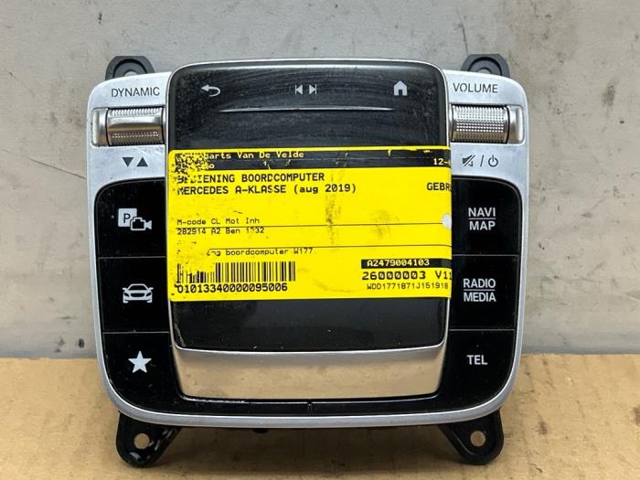 Sterowanie komputera pokladowego Mercedes A-Klasse