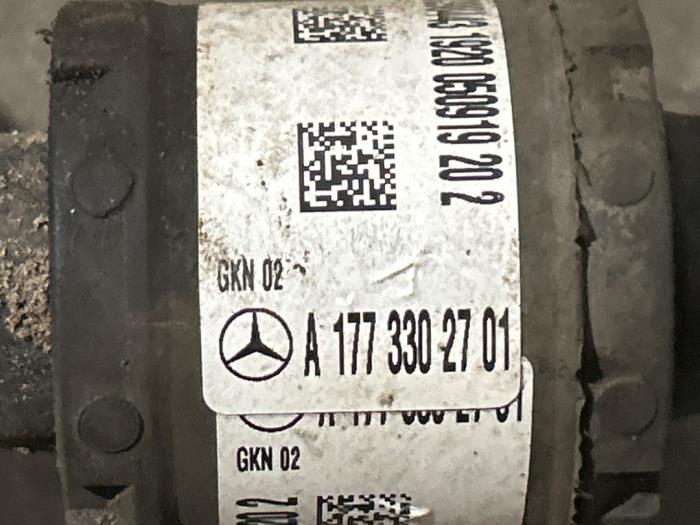 Aandrijfas links-voor Mercedes A-Klasse